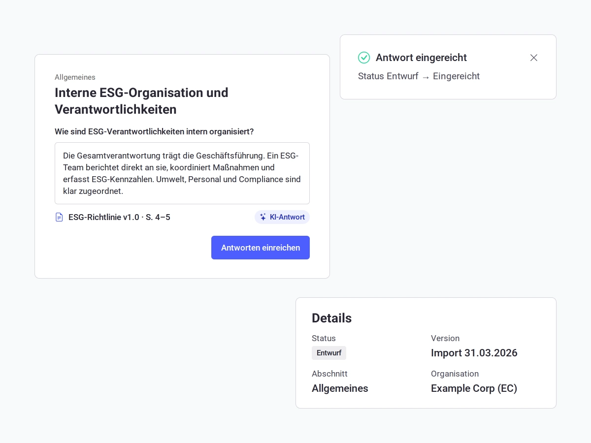 consust ai forms bearbeitung entwuerfe