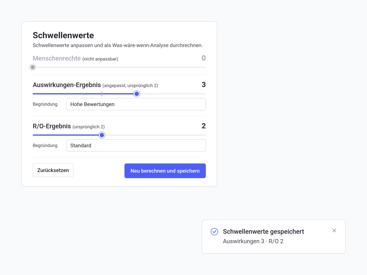 consust framescube dma software schwellenwerte festlegen