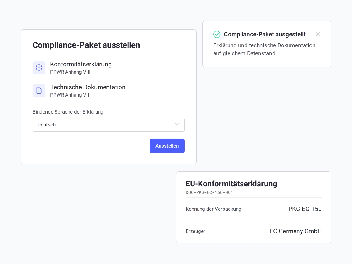 framescube ppwr 5 konformitaet dokumentieren